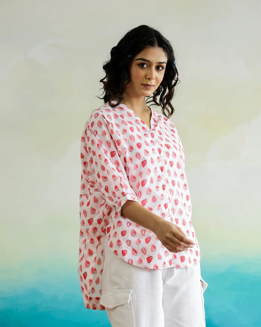 Toymi Fashion Berry Sketch Soft Top