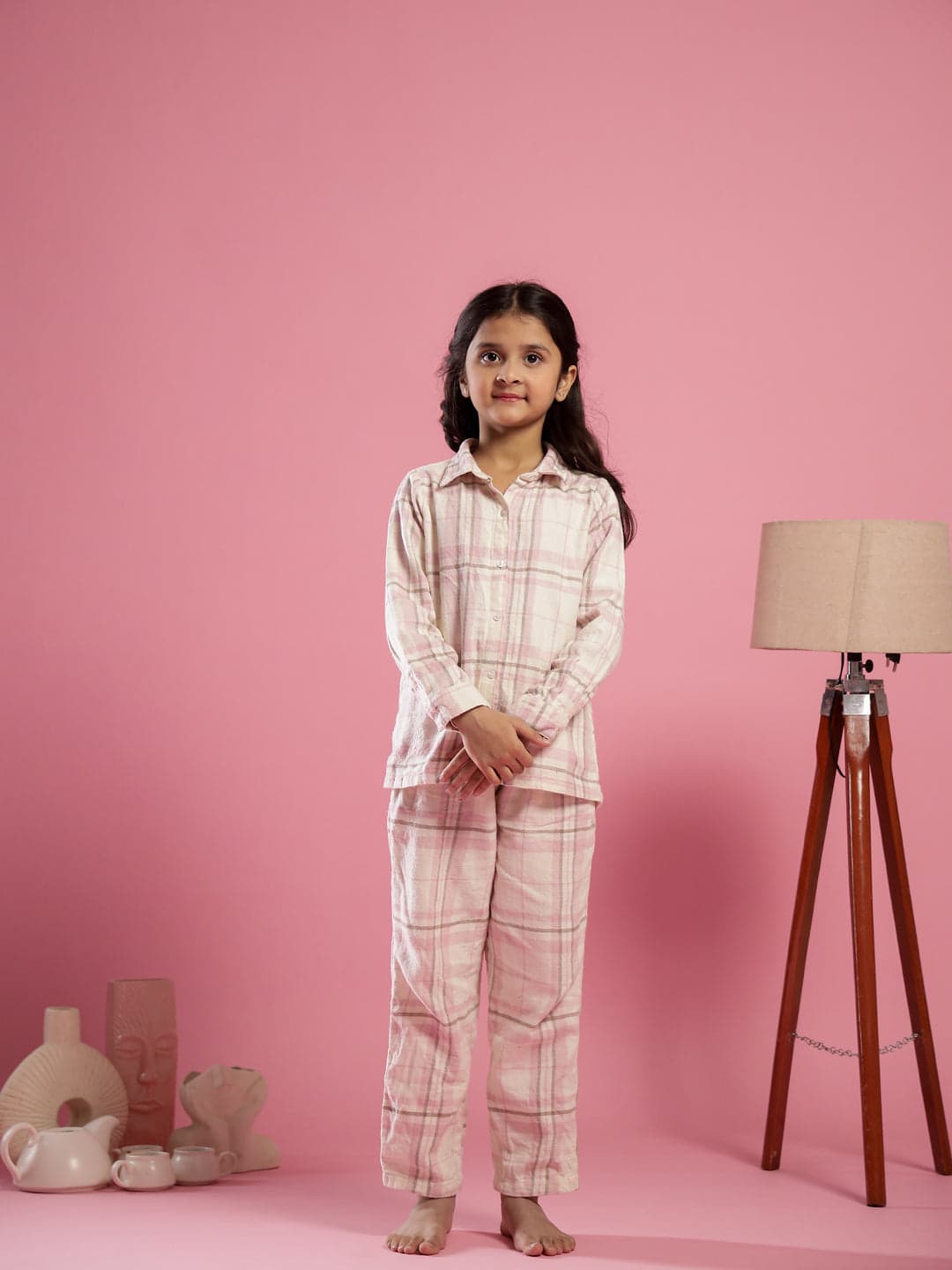Toymi Fashion Blush Grid Junior Rest Pair